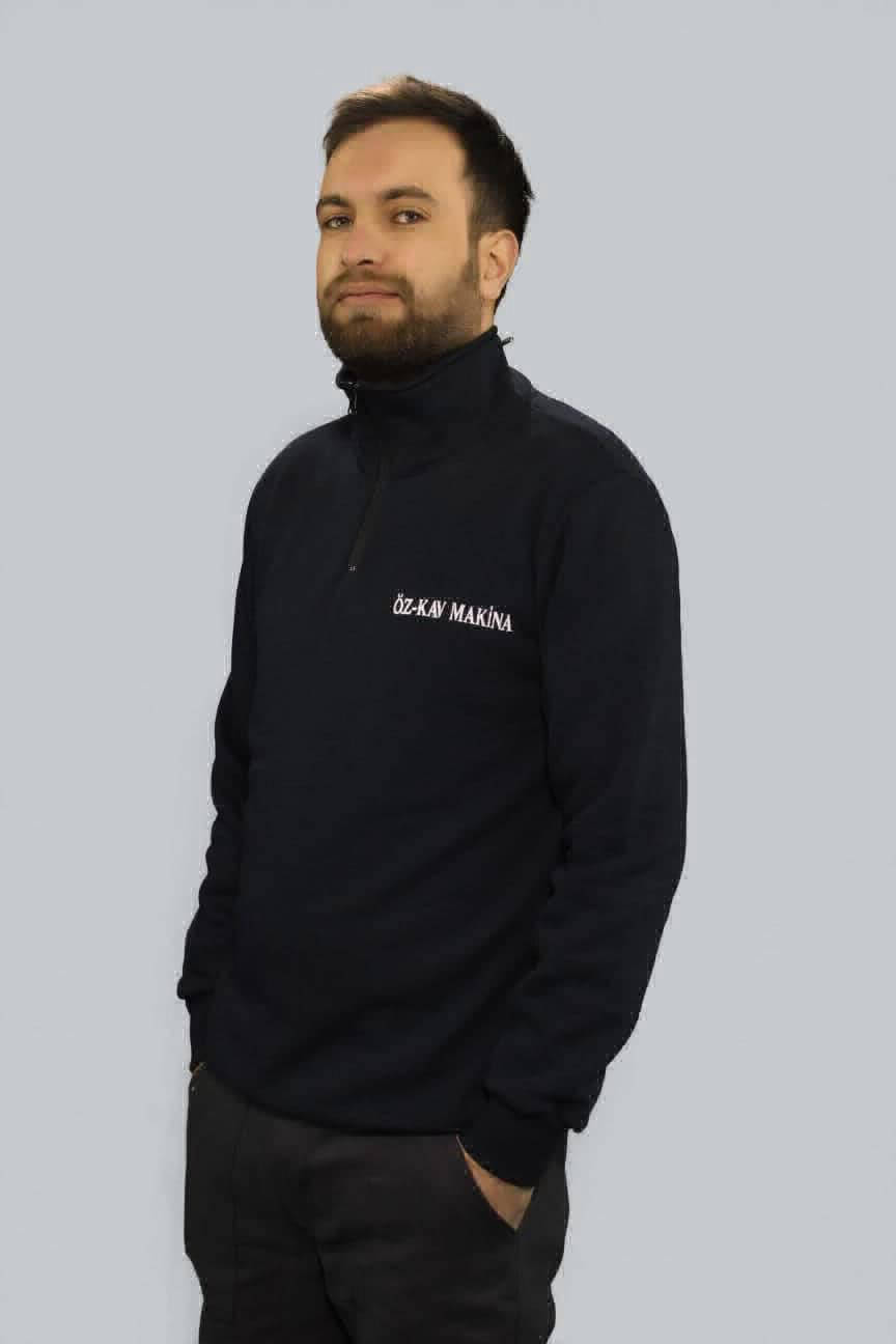 Balıkçı Yaka Fermuarlı Sweat