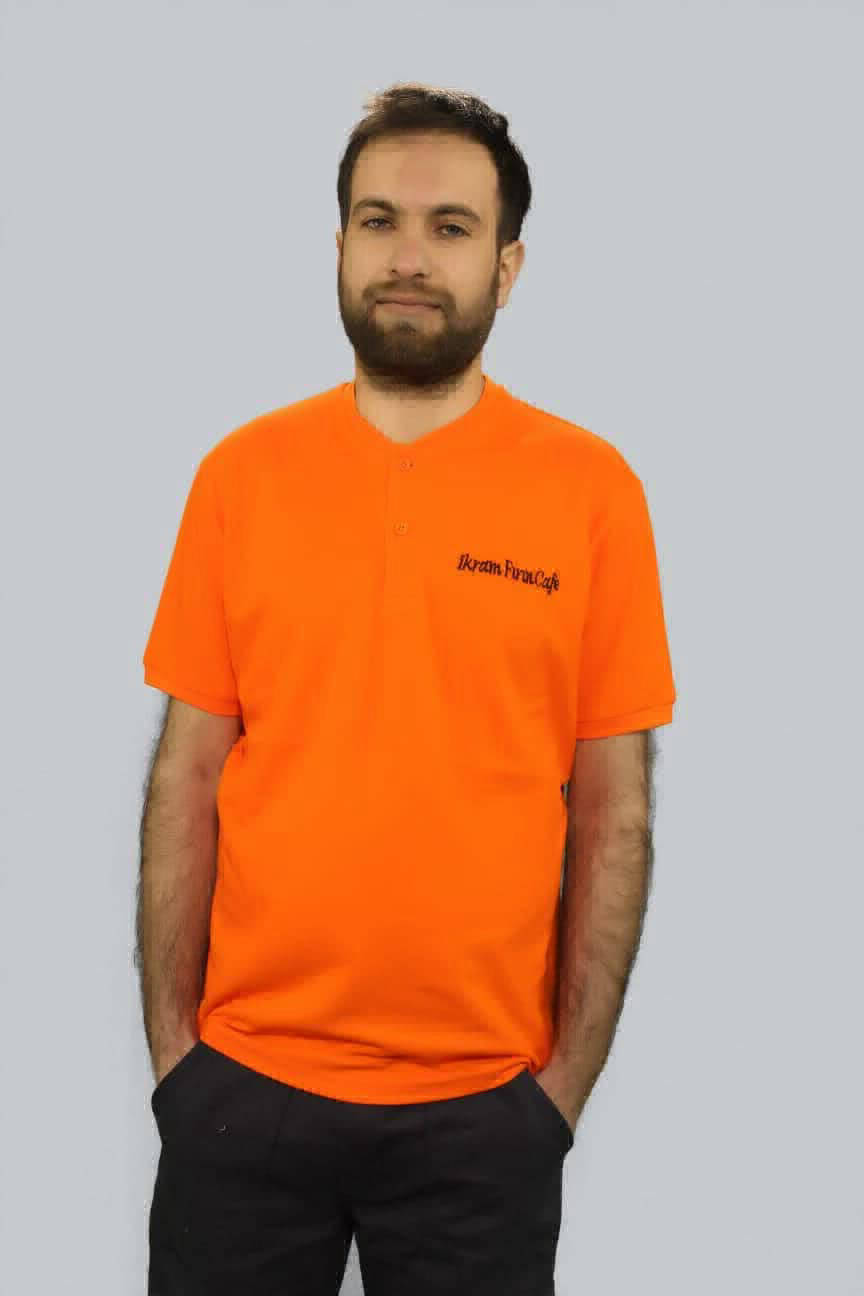 derem iş elbiseleri ay  Yaka T-shirt  