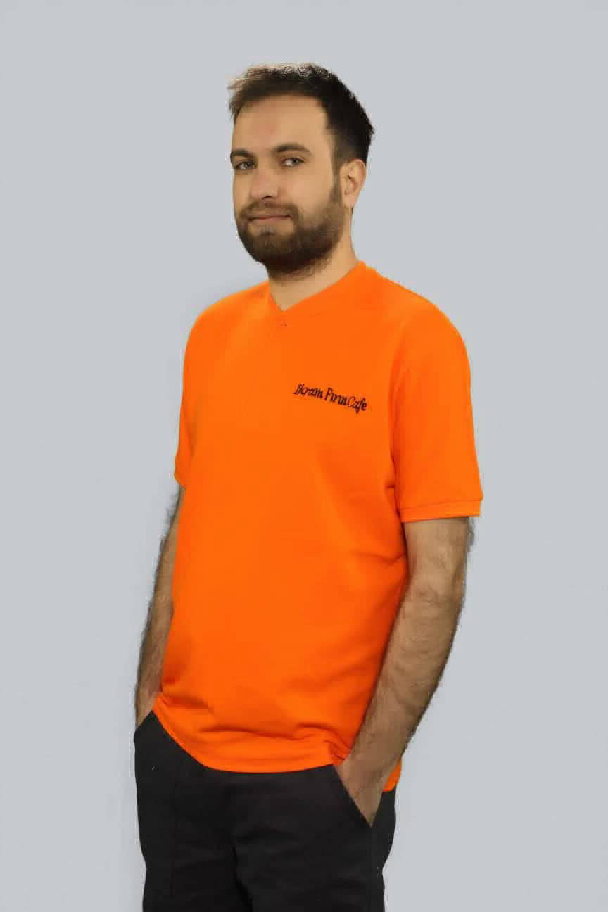derem iş elbiseleri ay  Yaka T-shirt  